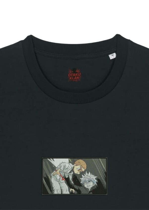 Camiseta Negra Detalle Golpe Relámpago - Killua Zoldyck Golpe Relámpago - Killua Zoldyck