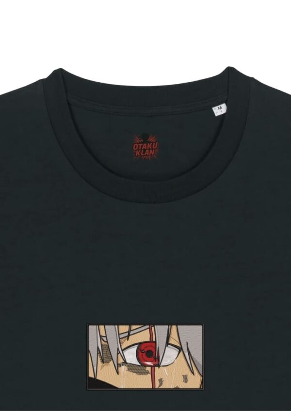 Camiseta Negra Detalle Kakashi Eyes - Kakashi Hatake Kakashi Eyes - Kakashi Hatake