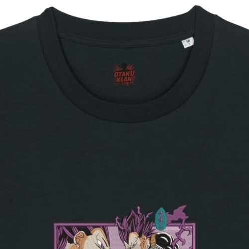 Camiseta Negra Detalle Orgullo Corrompido - Vegeta Orgullo Corrompido - Vegeta