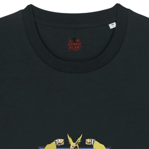 Camiseta Negra Detalle Plus Ultra Power - All Might Plus Ultra Power - All Might