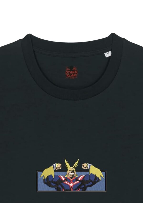 Camiseta Negra Detalle Plus Ultra Power - All Might Plus Ultra Power - All Might