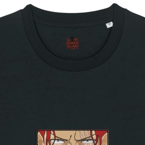 Camiseta Negra Detalle Red Kings - Shanks Red King - Shanks