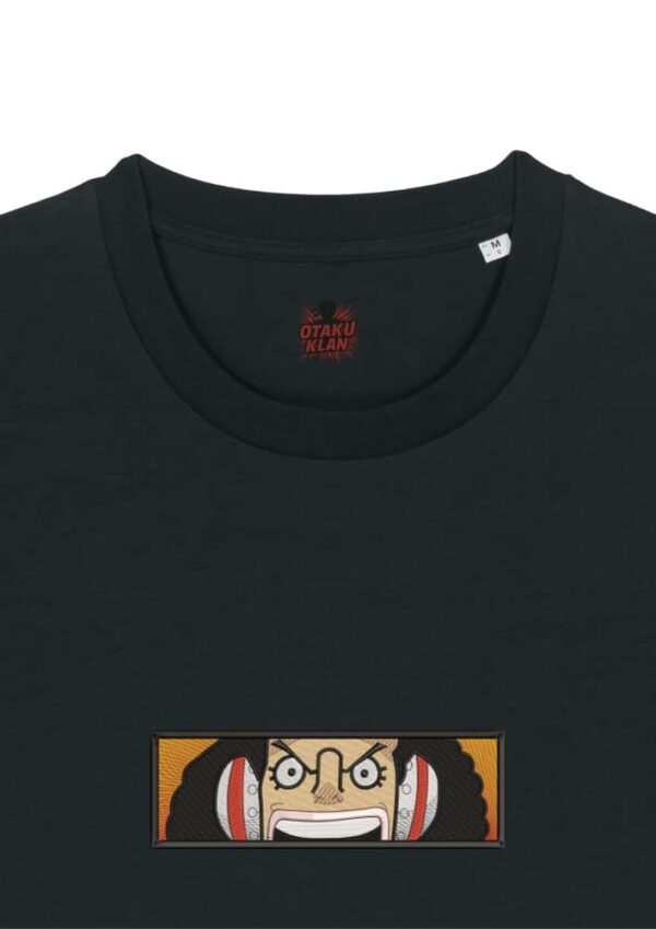 Camiseta Negra Detalle Sniper Rey - Ussop Sniper Rey - Usopp