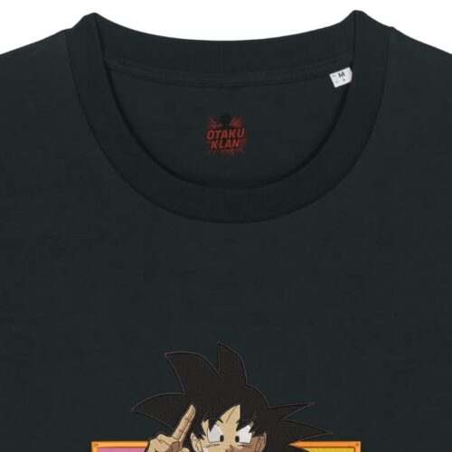 Camiseta Negra Detalle Sonrisa Saiyan - Goku Sonrisa Saiyan - Goku