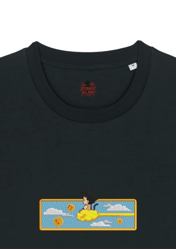 Camiseta Negra Detalle Sueños en la Nube Kinton - Goku Sueños en la Nube Kinton - Goku