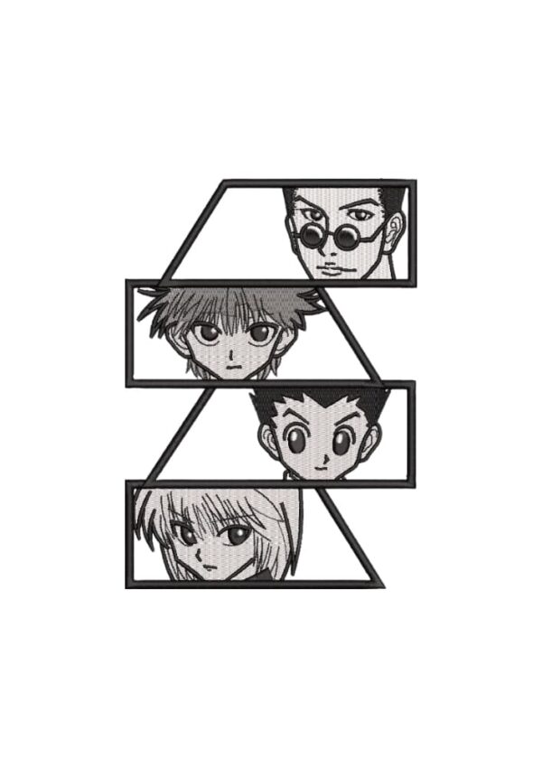 Escuadrón Cazador - Gon Freecss & Killua Zoldyck & Kurapika & Leorio Escuadrón Cazador - Gon Freecss & Killua Zoldyck & Kurapika & Leorio
