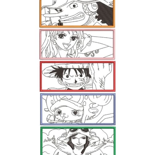 Mugiwara - Monkey D. Luffy & Usopp & Nami & Chopper & Nico Robin Mugiwara - Monkey D. Luffy & Usopp & Nami & Chopper & Nico Robin